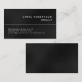 aantrekkelijk grijs modern Visitekaartje (Voorkant / Achterkant)