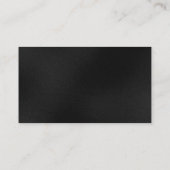 Aantrekkelijk grijs rood modern Visitekaartje (Achterkant)