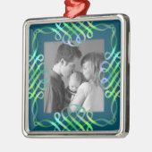 Aantrekkelijk Metalen Ornament (Links)