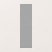 Aantrekkelijk Monogram Grijs Rood Wit Vlak Visitekaartje (Binnenkant ongevouwen)