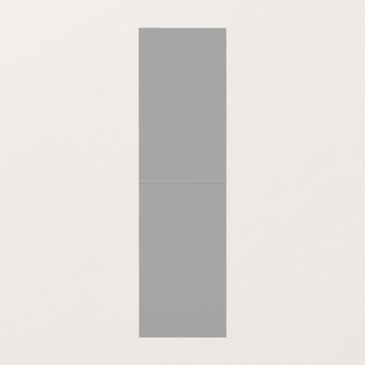 Aantrekkelijk Monogram Grijs Rood Wit Vlak Visitekaartje (Binnenkant ongevouwen)