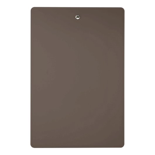 Aantrekkelijk Monogram Modern Minimalist Mini Klembord (Achterkant)