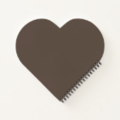 Aantrekkelijk Monogram Modern Minimalistisch Notitieboek (Achterkant)