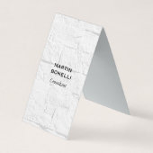 Aantrekkelijk Muurontwerp Moderne Minimalistische  Visitekaartje (Voorkant)