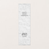 Aantrekkelijk Muurontwerp Moderne Minimalistische  Visitekaartje (Buitenkant ongevouwen)