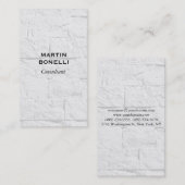 Aantrekkelijk Muurontwerp Moderne Minimalistische  Visitekaartje (Voorkant / Achterkant)