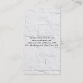 Aantrekkelijk Muurontwerp Moderne Minimalistische  Visitekaartje (Achterkant)