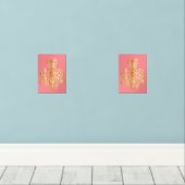 Aantrekkelijk, Posters en andere verschillende kle Muurkunst Sets (Houten vloer)