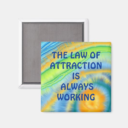 "AANTREKKELIJK RECHT" MAGNEET (Voorkant / Achterkant)