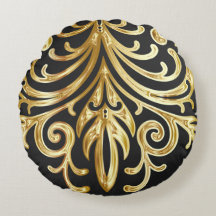 Aantrekkelijk rond kussen op alle producten