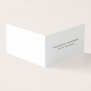 Aantrekkelijk Trendy Stijlvol Modern Minimalistisc Visitekaartje