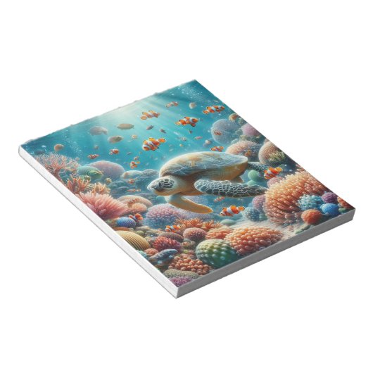 Aantrekkelijk Turtle Notitieblok (Schuin)