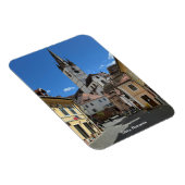 Aantrekkelijk Uitzicht van Sibiu, Roemenië op een Magneet (Rechterzijde)