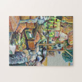 Aantrekkelijke beloften van het fijne Tekka Centre Legpuzzel (Horizontaal)