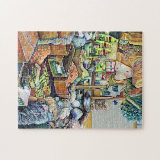 Aantrekkelijke beloften van het fijne Tekka Centre Legpuzzel (Horizontaal)