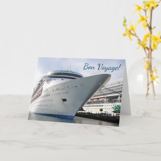 Aantrekkelijke Bow Custom Bon Reis Kaart (Gele Bloem)