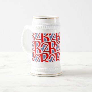 Aantrekkelijke decoratieve trots bierpul