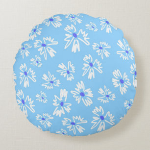 Aantrekkelijke Floral Bliss Patterned Rond Kussen