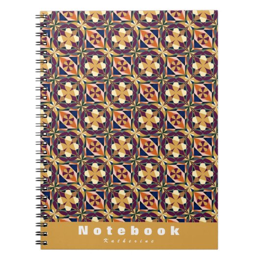 Aantrekkelijke geometrie notitieboek (Voorkant)