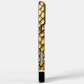 Aantrekkelijke gouden slangenhuiden glinsteren in Case-Mate iPhone case (Achterkant / Rechts)