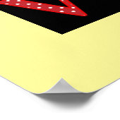 Aantrekkelijke heldere, kleurrijke ALPHABETPOSTER Poster (Hoek)