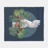 Aantrekkelijke kaketoe vogel fleece deken (Voorkant (Horizontaal))