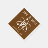 Aantrekkelijke krachten in chocolade servetten (Hoek)