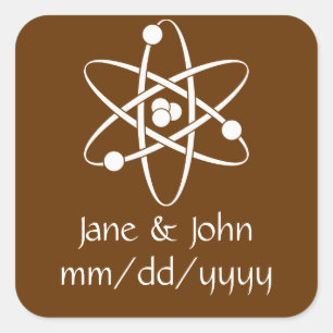 Aantrekkelijke krachten in de Sticker van chocolad