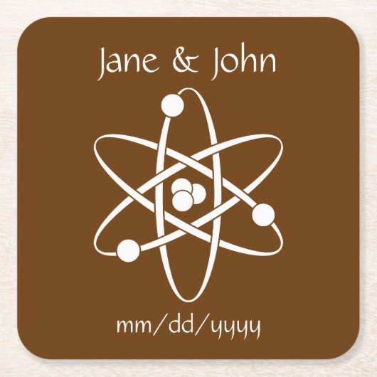 Aantrekkelijke krachten in Onderzetter met chocola (Voorkant)