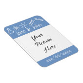 Aantrekkelijke krachten in Periwinkle Herinnerings Magneet (Rechterzijde)