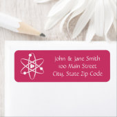 Aantrekkelijke krachten in Raspberry Address Label (Insitu)