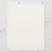 Aantrekkelijke Mauve Floral bruiloft uitnodiging (Achterkant)