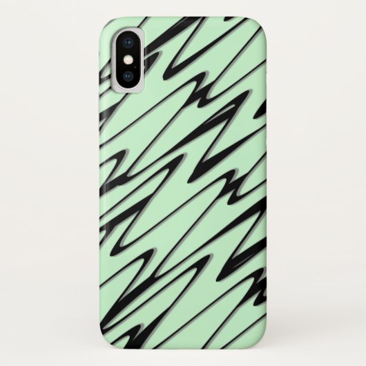 Aantrekkelijke Mint Green Dynamic Case-Mate iPhone Case (Achterkant)