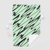 Aantrekkelijke Mint Green Dynamic Golfhanddoek (Insitu)