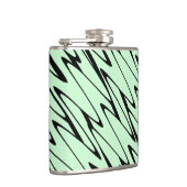 Aantrekkelijke Mint Green Dynamic Heupfles (Rechts)