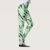 Aantrekkelijke Mint Green Dynamic Leggings (Rechts)