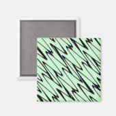 Aantrekkelijke Mint Green Dynamic Magneet (Voorkant / Achterkant)