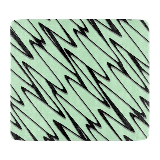 Aantrekkelijke Mint Green Dynamic Snijplank (Voorkant)