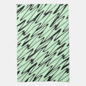 Aantrekkelijke Mint Green Dynamic Theedoek (Verticaal)