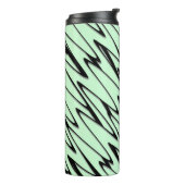 Aantrekkelijke Mint Green Dynamic Thermosbeker (Gedraaid links)