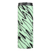 Aantrekkelijke Mint Green Dynamic Thermosbeker (Achterkant)