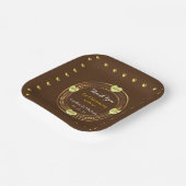 Aantrekkelijke partij bruiloft evenementen papieren bordje (Gebogen)