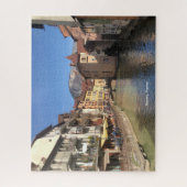 Aantrekkelijke River Uitzicht van Annecy, Frankrij Legpuzzel (Verticaal)