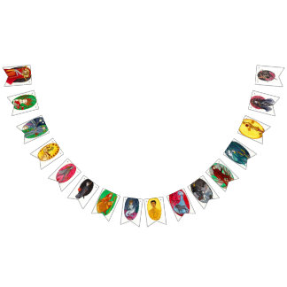 Aantrekkelijke tarotbanner vlaggetjes