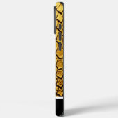 Aantrekkelijke texturen van gouden slangenhuiden Case-Mate iPhone case (Achterkant / Links)