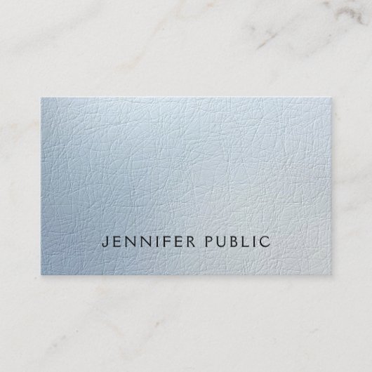 Aantrekkelijke textuur look glam moderne platte lu visitekaartje (Voorkant)