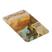 Aantrekkelijke Zwitserse landschappen Jura Simplon Magneet (Rechterzijde)