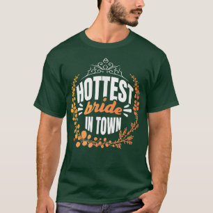 Aantrekkelijkheid Van Blij Bruid Zeggen T-shirt