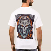 Aantrekken ghost Design by white t shirt achterzij (Achterkant)