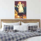 Aantrekken is beter dan plagen Charles Burton Barb Canvas Afdruk (Insitu (Slaapkamer))